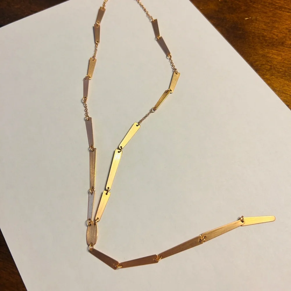 Kendra Scott Elegant Rose Gold Necklace - Picture 1 of 2